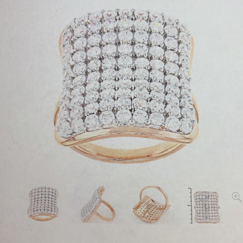 Bella Luce 5.90ctw White Diamond Simulant Ring